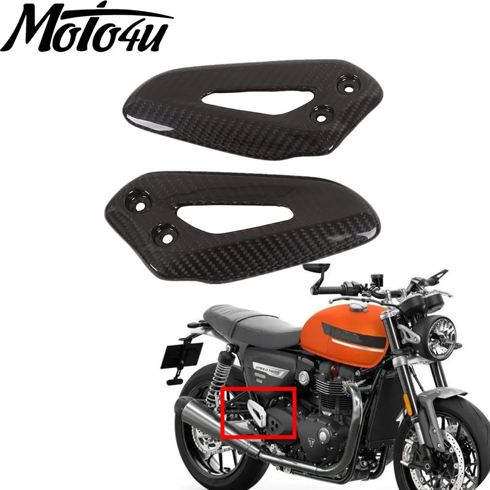 Motorcycle Carbon Fiber Heel Plates Guard For Triumph Speed Twin 2020+ Rearset Foot Mount
Motorcycle Carbon Fiber Heel Plates Guard For Triumph Speed Twin 2020+ Rearset Foot Mount