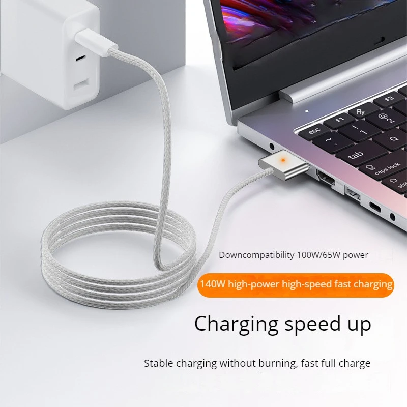 For Apple New Macbook Usb-c Connector To Magsafe2 Magnetic Deception Adapter Type C Charging Cable To Magsafe3 Cable Fast Charge
For Apple New Macbook Usb-c Connector To Magsafe2 Magnetic Deception Adapter Type C Charging Cable To Magsafe3 Cable Fast Charge