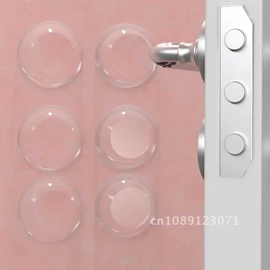 Thicken Mute Door Stopper Wall Protection Safety Shock Door Handle Bumpers Transparent Wall Protect Pads 6 PCS
Thicken Mute Door Stopper Wall Protection Safety Shock Door Handle Bumpers Transparent Wall Protect Pads 6 PCS