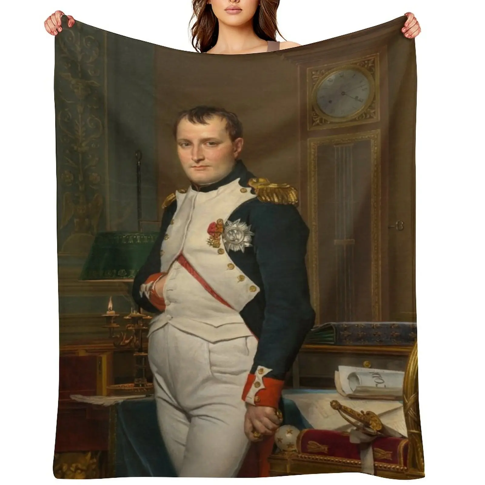 The Emperor Napoleon by Jacques-Louis David, Throw Blanket Heavy for winter Tourist Hairy Blankets
The Emperor Napoleon by Jacques-Louis David, Throw Blanket Heavy for winter Tourist Hairy Blankets
