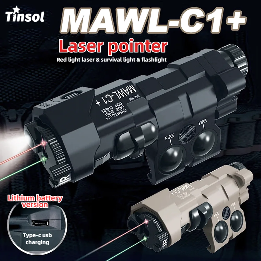 Высокоинтенсивный фонарик MAWL-C1 и X300U: подходит для 20-миллиметровых рельсов, игрушечных страйкбольных пистолетов, охоты, матчей CS и военных игр.
Высокоинтенсивный фонарик MAWL-C1 и X300U: подходит для 20-миллиметровых рельсов, игрушечных страйкбольных пистолетов, охоты, матчей CS и военных игр.