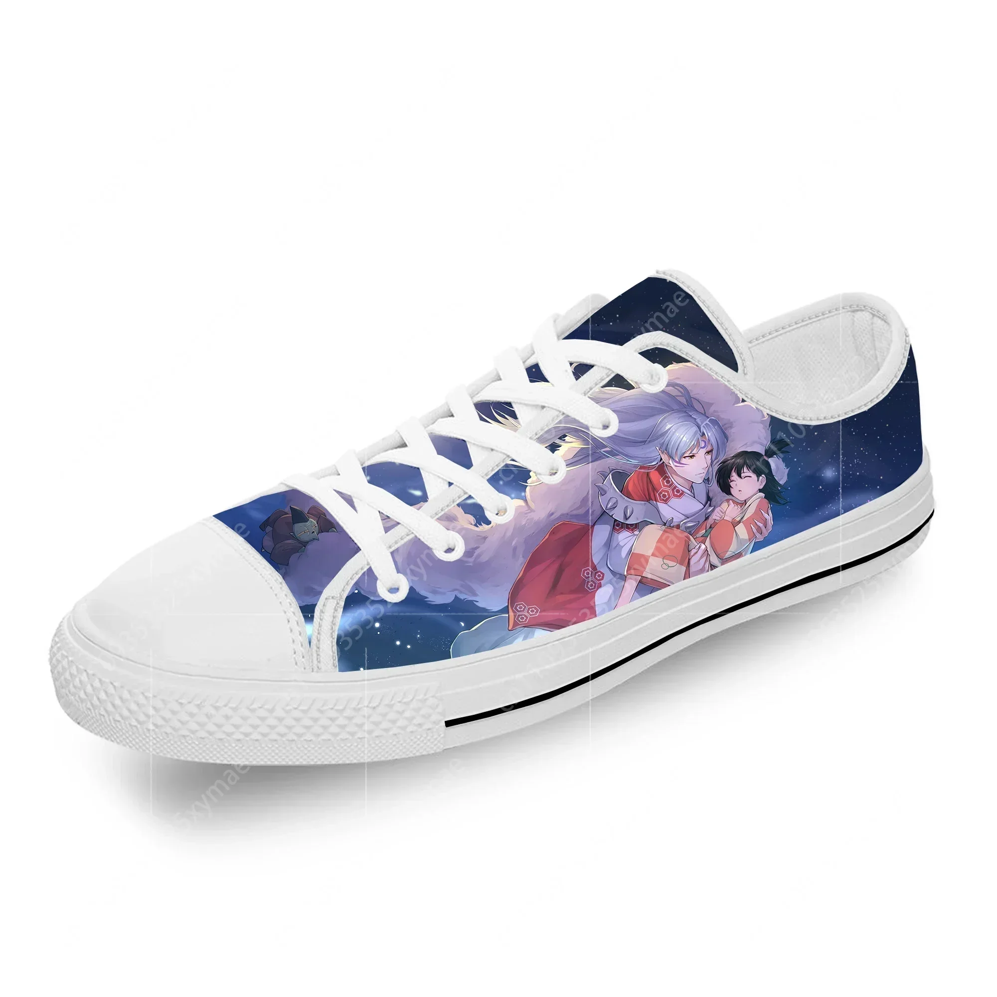 Japanese Anime Manga Inuyasha Funny Fashion Casual Cloth Shoes Low Top Lightweight Breathable 3D Printed Men Women Sneakers
Japanese Anime Manga Inuyasha Funny Fashion Casual Cloth Shoes Low Top Lightweight Breathable 3D Printed Men Women Sneakers