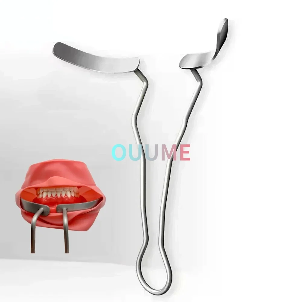 1pcs Dental Stainless Steel piece Surgical Vestibulum Retractor Mouth Opener With Flaps Oral Surgery Instruments
1pcs Dental Stainless Steel piece Surgical Vestibulum Retractor Mouth Opener With Flaps Oral Surgery Instruments