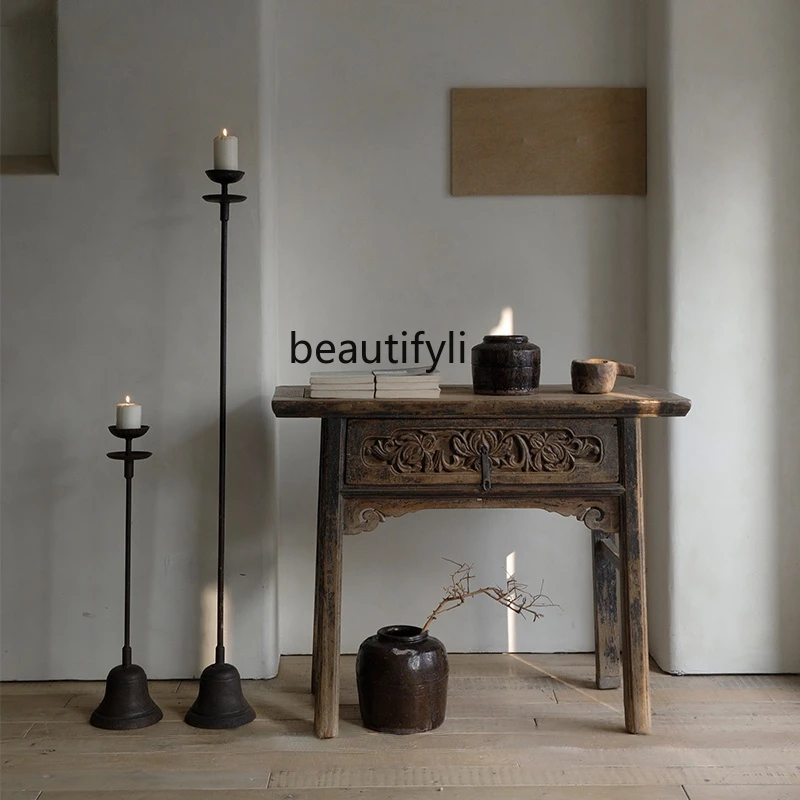 zqFloor Candlestick Lamp Holder Retro Chinese Style Zen Decoration Iron Vintage Candle Holder Home
zqFloor Candlestick Lamp Holder Retro Chinese Style Zen Decoration Iron Vintage Candle Holder Home