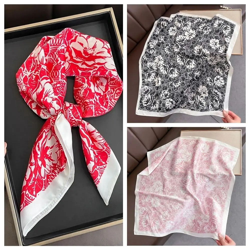Fashion Polyester Floral Printed Scarf 70cm Lightweight Silk Hair Band Soft Square Elegant Shawl Women
Fashion Polyester Floral Printed Scarf 70cm Lightweight Silk Hair Band Soft Square Elegant Shawl Women