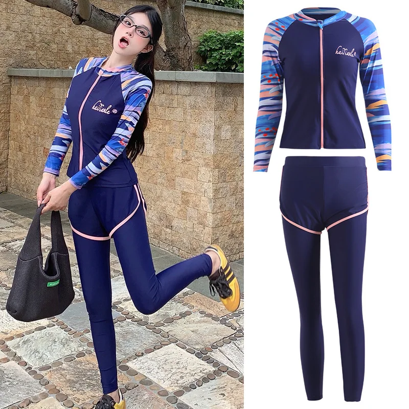 Two-piece Rash Guards for Women Sun Protection Swim Shirt with Boyshorts Leggings Long Sleeve Swimwear Hiking Running Snorkeling
Two-piece Rash Guards for Women Sun Protection Swim Shirt with Boyshorts Leggings Long Sleeve Swimwear Hiking Running Snorkeling
