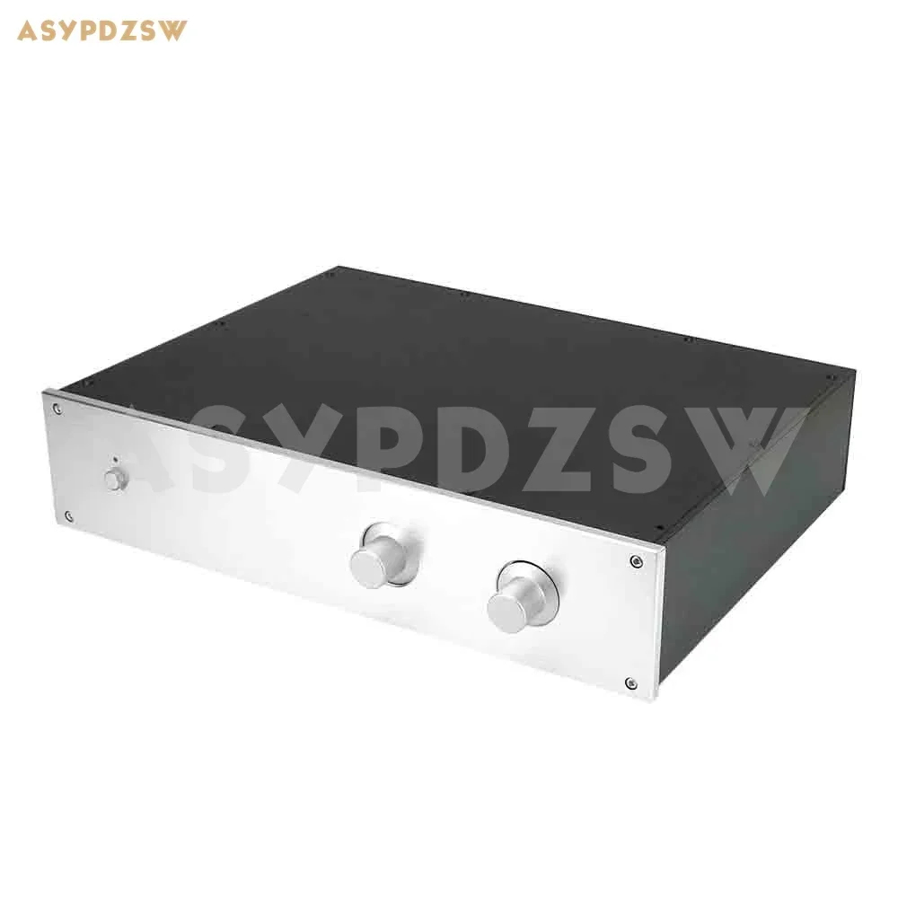 WA19 SILVER Aluminum enclosure Preamplifier chassis Power amplifier case/box size 312*425*90
WA19 SILVER Aluminum enclosure Preamplifier chassis Power amplifier case/box size 312*425*90