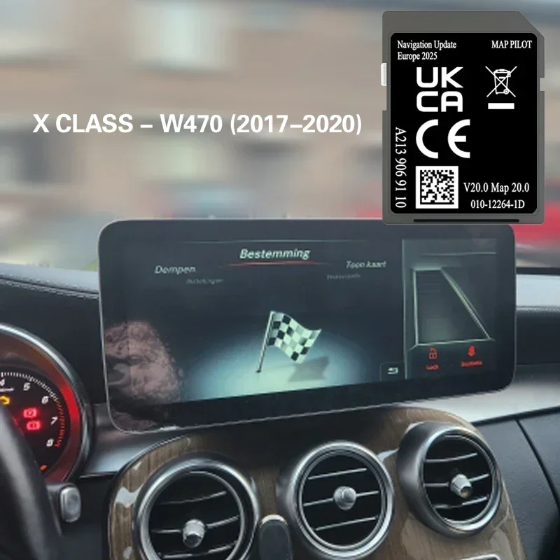 France Italy EU UK Maps for Mercedes X-Class W470 2017-2020 Car Navigation A2139069110 V20 SD Card
France Italy EU UK Maps for Mercedes X-Class W470 2017-2020 Car Navigation A2139069110 V20 SD Card