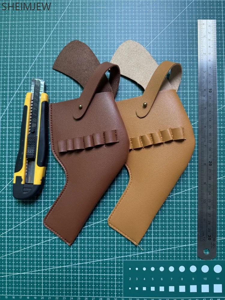 Artificial Leather Holster Quick Draw Waist Tactical Magazine Pistol Bag Men's Cosplay Medieval Outdoor Hunting Shooting Props
Artificial Leather Holster Quick Draw Waist Tactical Magazine Pistol Bag Men's Cosplay Medieval Outdoor Hunting Shooting Props