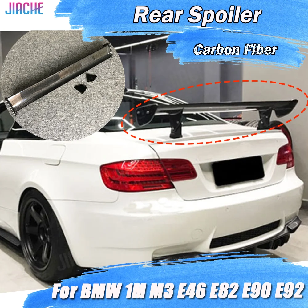 Carbon Fiber Rear Boot Racing Spoiler For BMW 1M M3 E46 E82 E90 E92 E93 F30 F10 Sedan Car FRP Universal Spoiler Wing
Carbon Fiber Rear Boot Racing Spoiler For BMW 1M M3 E46 E82 E90 E92 E93 F30 F10 Sedan Car FRP Universal Spoiler Wing