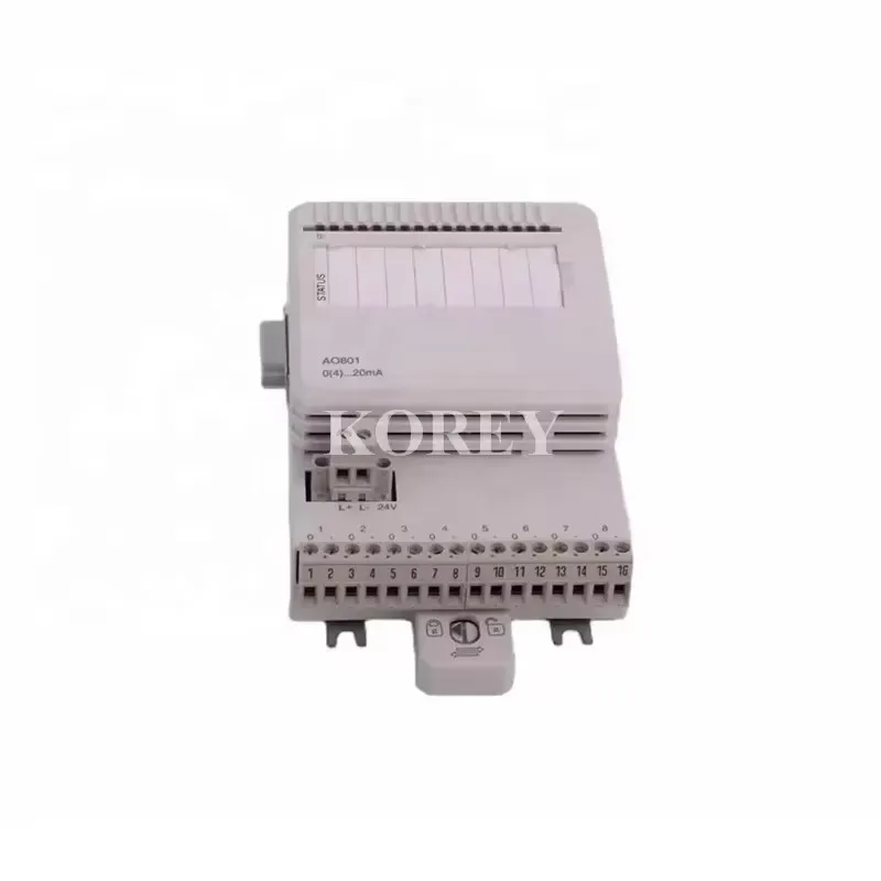 Модуль управления S800 PLC, модуль AO801 3BSE020514R1
Модуль управления S800 PLC, модуль AO801 3BSE020514R1