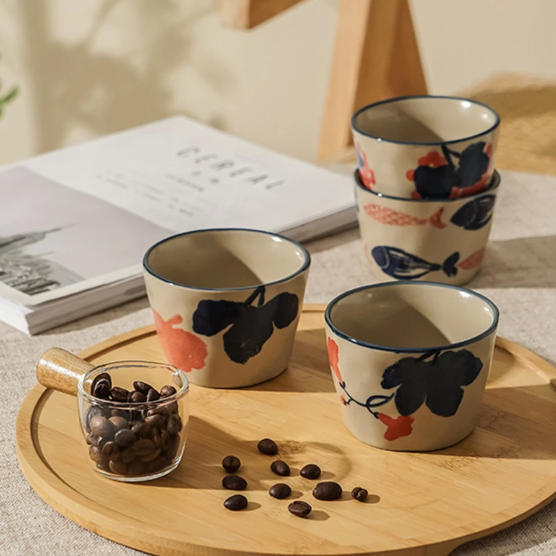 Vintage Ceramic Mug 180ml Tea Cup Gift Home Creative Water Cup Simple Coffee Cup
Vintage Ceramic Mug 180ml Tea Cup Gift Home Creative Water Cup Simple Coffee Cup