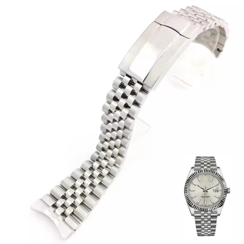 904 Stainless Steel Bracelet Men Luxury Watch Band for Rolex Oyster Perpetual Datejust DAYTONA SUBMARINER Silver Strap 20mm 21mm
904 Stainless Steel Bracelet Men Luxury Watch Band for Rolex Oyster Perpetual Datejust DAYTONA SUBMARINER Silver Strap 20mm 21mm