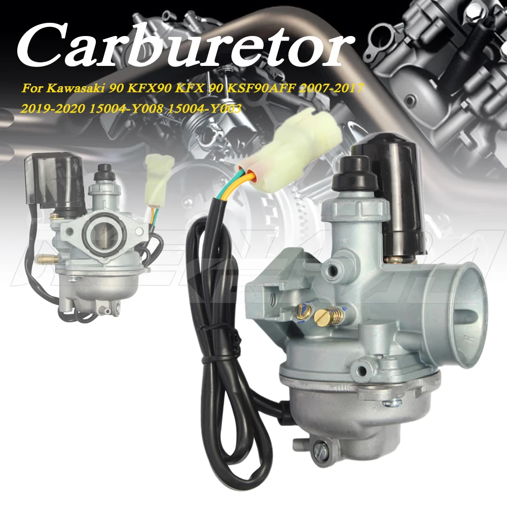 Карбюратор для Kawasaki 90 KFX90 KFX 90 KSF90AFF 2007-2017 2019-2020 15004-Y008 15004-Y003
Карбюратор для Kawasaki 90 KFX90 KFX 90 KSF90AFF 2007-2017 2019-2020 15004-Y008 15004-Y003