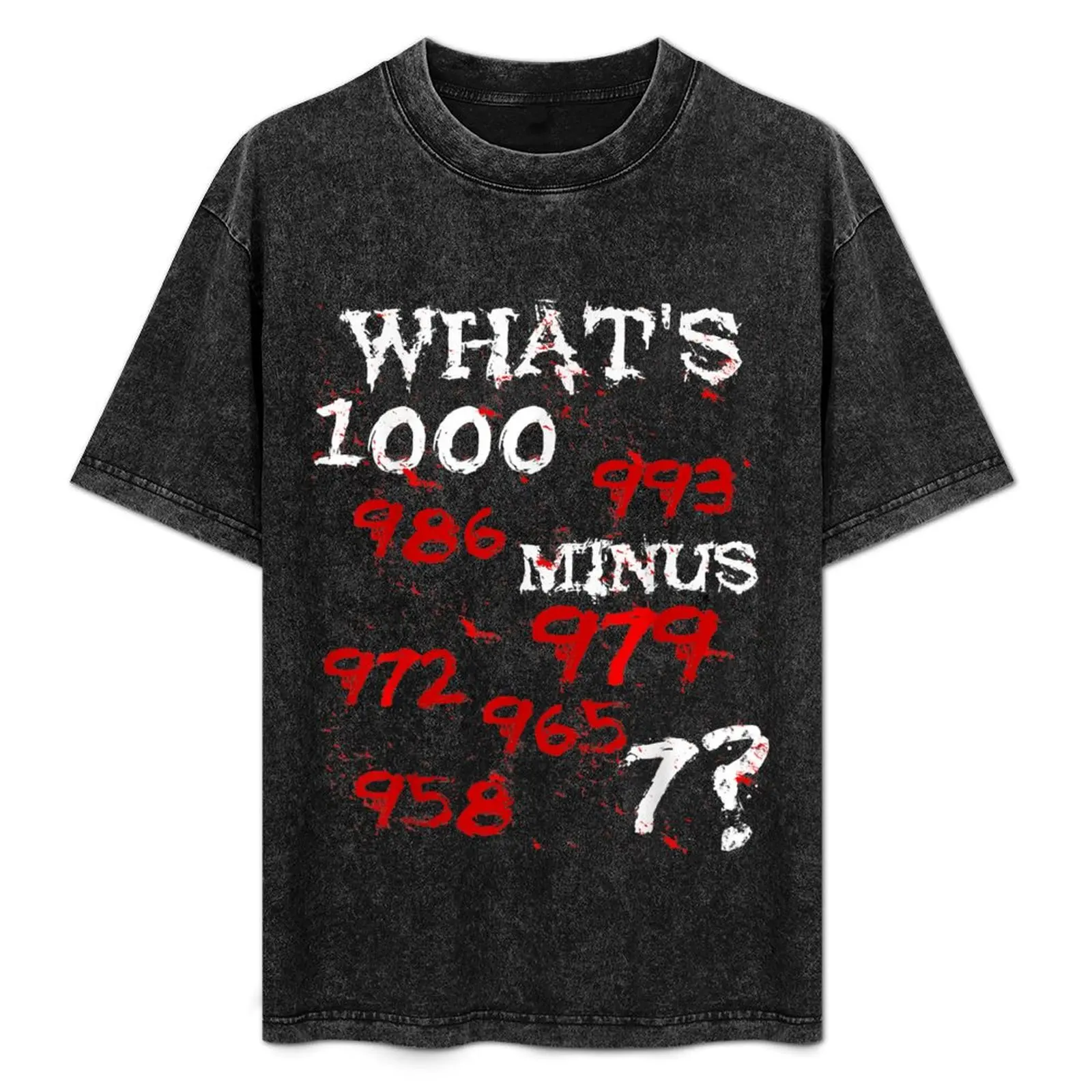 What's 1000 Minus 7 Tokyo Anime T-Shirt Short sleeve tee kawaii clothes anime figures mens graphic t-shirts anime
What's 1000 Minus 7 Tokyo Anime T-Shirt Short sleeve tee kawaii clothes anime figures mens graphic t-shirts anime