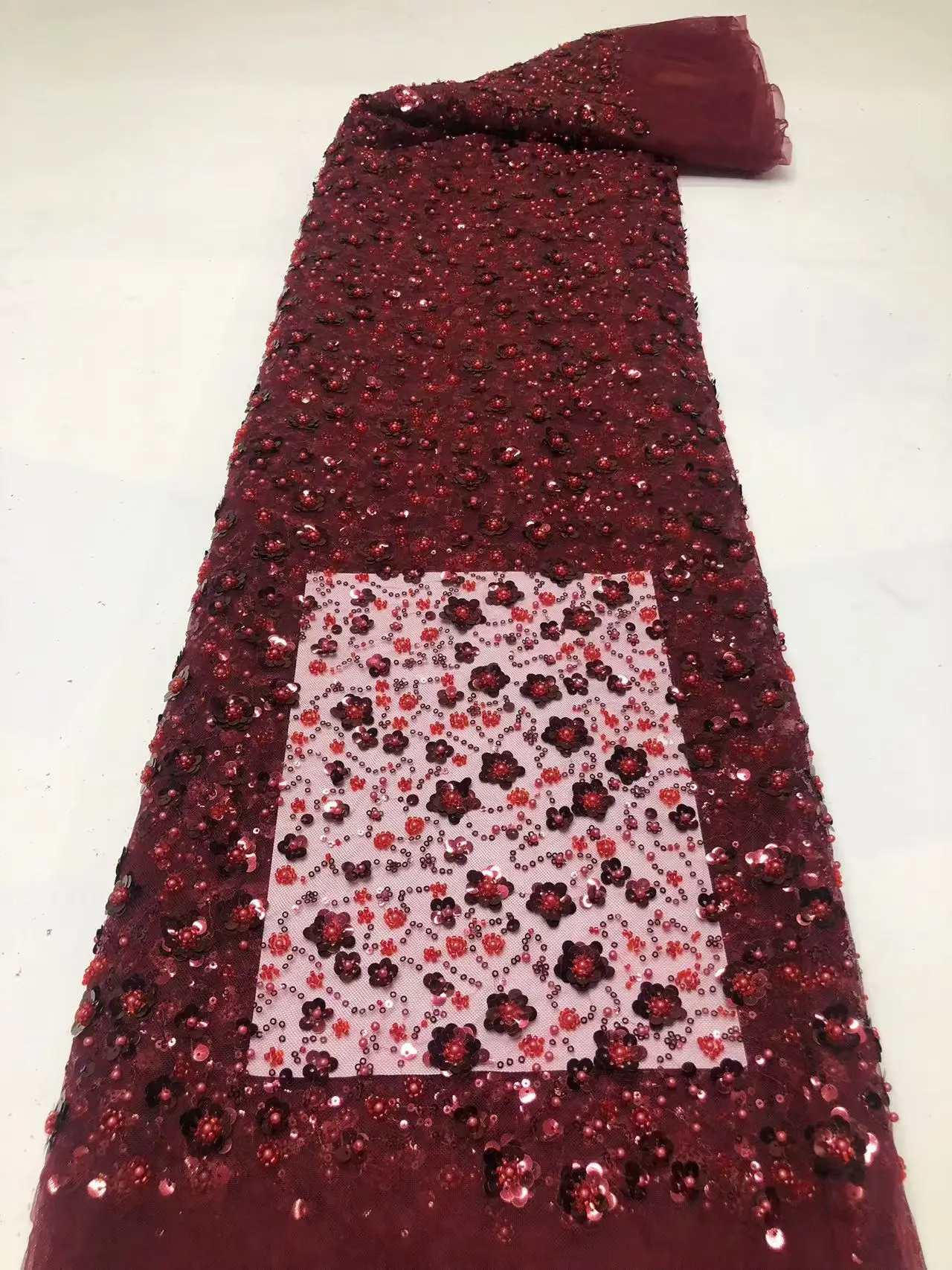 African Nigerian Elegant 3D Embroidered Lace Fabric 2025 French Tulle Lace Fabric With Stones For Party Wedding
African Nigerian Elegant 3D Embroidered Lace Fabric 2025 French Tulle Lace Fabric With Stones For Party Wedding