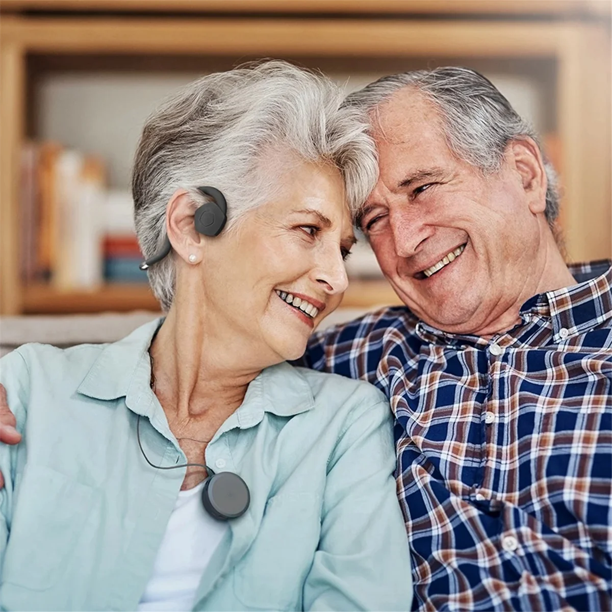 B47C BN802 Bone Conduction Hearing Aid Headphones for the Elderly, Loudspeaker, TV Headphones
B47C BN802 Bone Conduction Hearing Aid Headphones for the Elderly, Loudspeaker, TV Headphones
