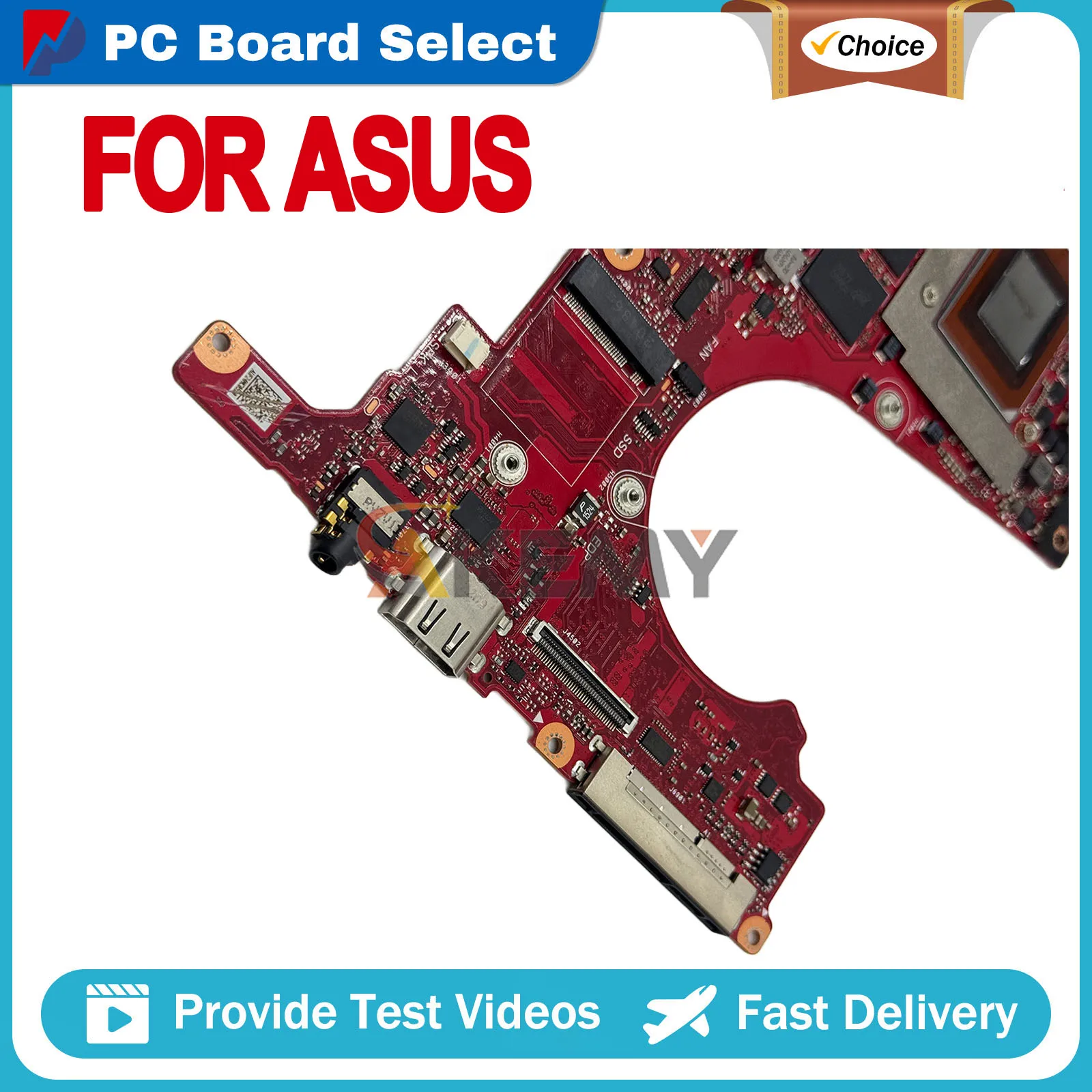 For ASUS ROG Flow X13 GV301RC GV301RA GV301RE GV301R Laptop Motherboard R7-6800H R9-6900H 16G/32G RAM RTX3050/RTX3050TI
For ASUS ROG Flow X13 GV301RC GV301RA GV301RE GV301R Laptop Motherboard R7-6800H R9-6900H 16G/32G RAM RTX3050/RTX3050TI