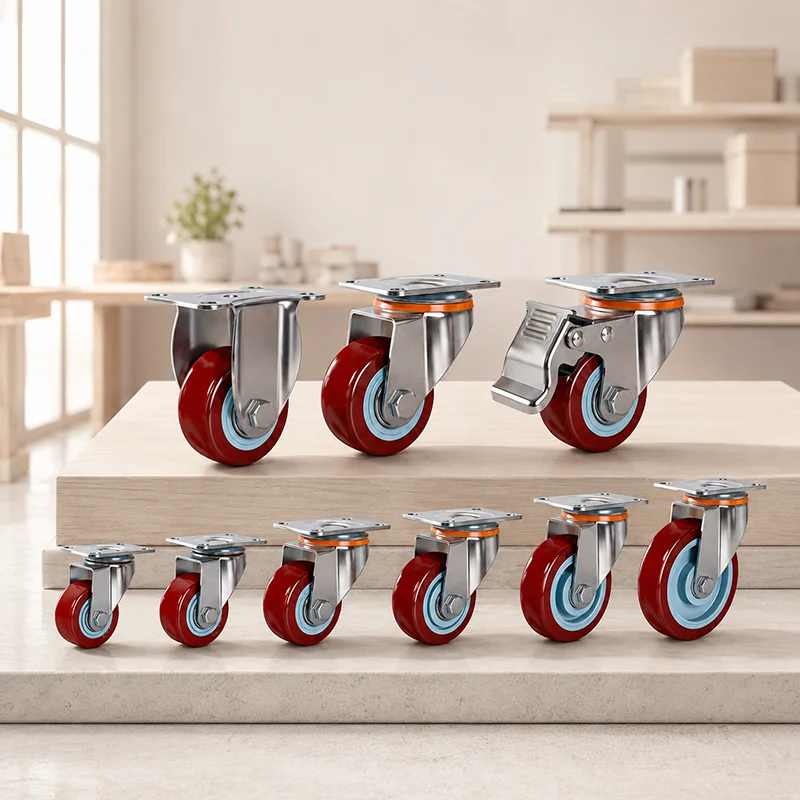 Industrial Heavy Duty Rubber Caster Wheels 3 4 5 Inch Swivel Brake Castors for Cart Trolley Workbench 300KG 350KG 400KG
Industrial Heavy Duty Rubber Caster Wheels 3 4 5 Inch Swivel Brake Castors for Cart Trolley Workbench 300KG 350KG 400KG