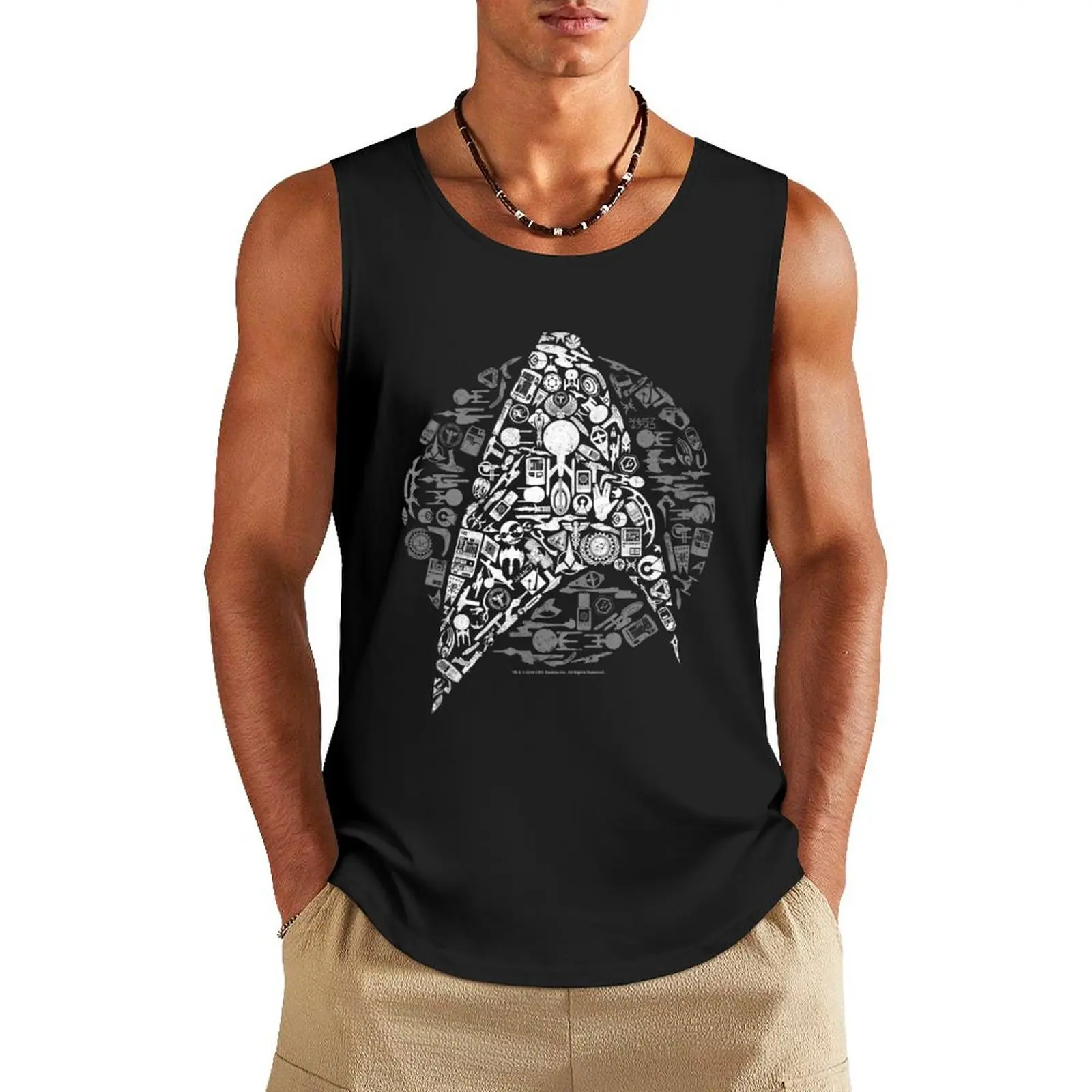 Star Trek: The Original Series Iconic Starfleet Badge Collage Tank Top men gym bodybuilding men clothes
Star Trek: The Original Series Iconic Starfleet Badge Collage Tank Top men gym bodybuilding men clothes