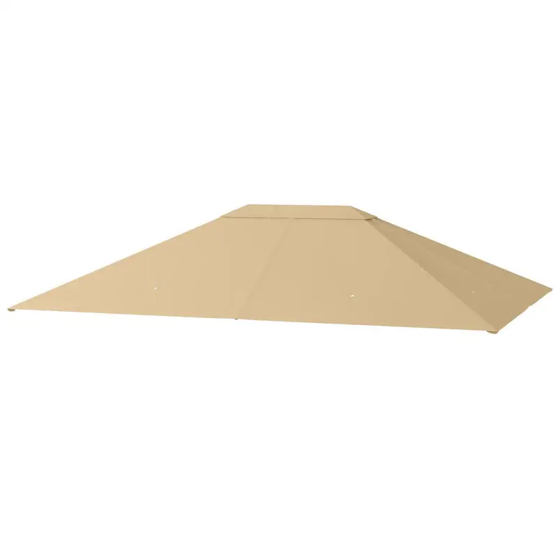 Outsunny 10' x 13' Gazebo Canopy Replacement Roof for 84C-116, Khaki
Outsunny 10' x 13' Gazebo Canopy Replacement Roof for 84C-116, Khaki