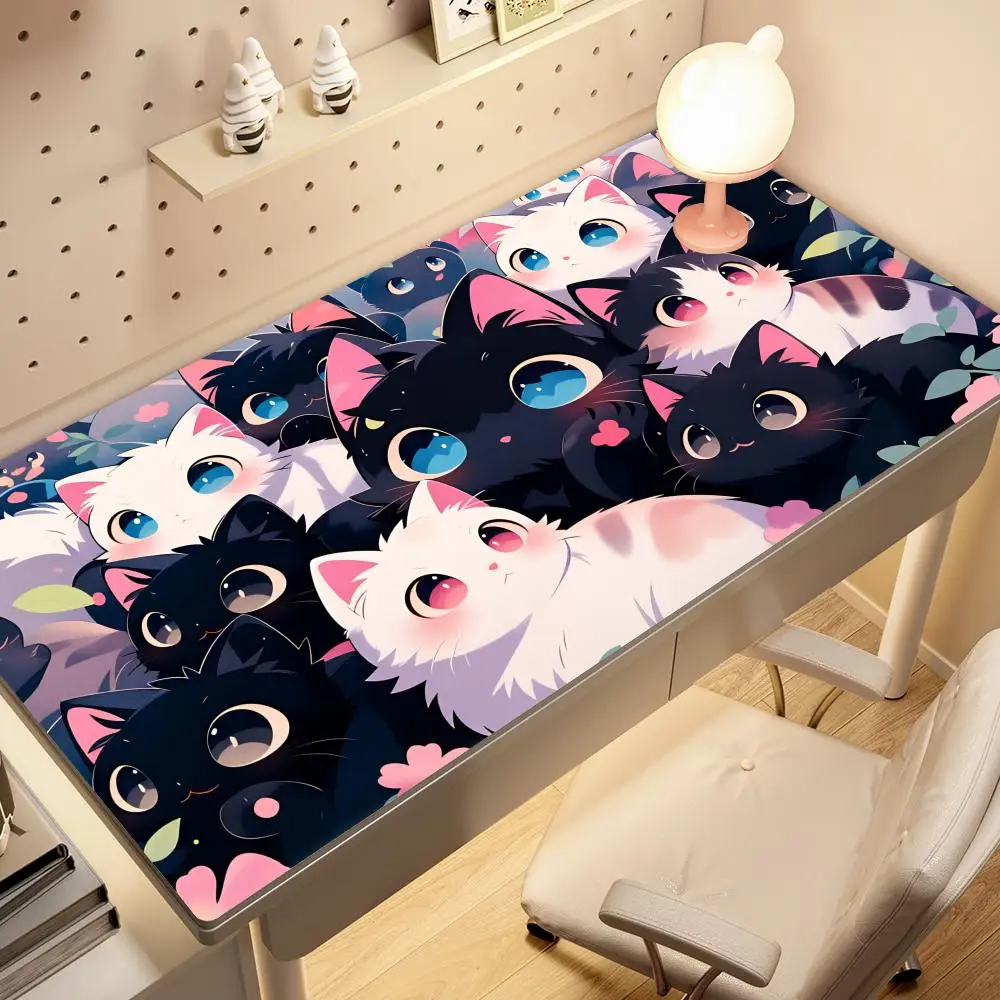 HYBXAXC Japan AnimeLarge Cute Cat Group Mouse Pad - Non-Slip Rubber Desk Mat for Gaming, Perfect Gift for BoyfriendGirlfriend
HYBXAXC Japan AnimeLarge Cute Cat Group Mouse Pad - Non-Slip Rubber Desk Mat for Gaming, Perfect Gift for BoyfriendGirlfriend