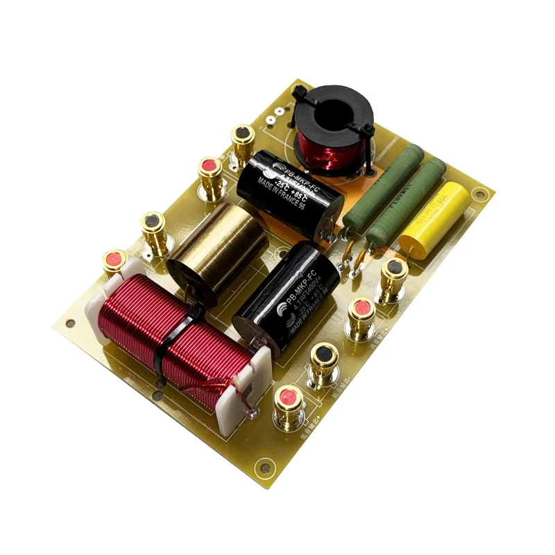 High-power hi-fi audiophile speaker crossover, two-way, supports 6.5inch-15inch speakers
High-power hi-fi audiophile speaker crossover, two-way, supports 6.5inch-15inch speakers