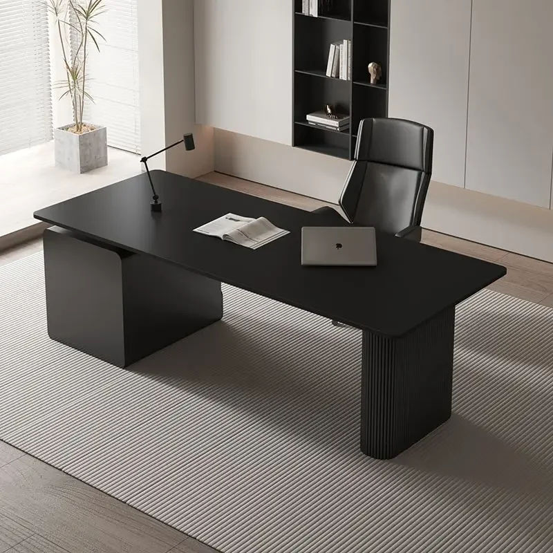 Italian minimalist rock slab desk Small apartment desk Modern light luxury design sense
Italian minimalist rock slab desk Small apartment desk Modern light luxury design sense