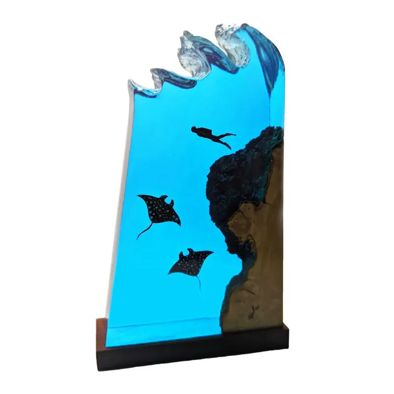 20*13*3.5cm Underwater World Batfish Atmosphere Decorative Home Artwork Creative Resin Lamp Decoration Birthday Anniversary Gift
20*13*3.5cm Underwater World Batfish Atmosphere Decorative Home Artwork Creative Resin Lamp Decoration Birthday Anniversary Gift