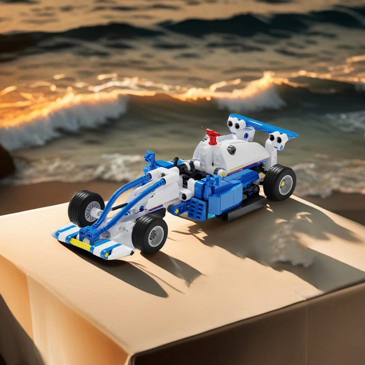 231PCS Blue Racing Car Building Blocks Toys Model Race Car Assemble Puzzle Bricks Toy Sets For Kid Desktop Ornament Gifts
231PCS Blue Racing Car Building Blocks Toys Model Race Car Assemble Puzzle Bricks Toy Sets For Kid Desktop Ornament Gifts