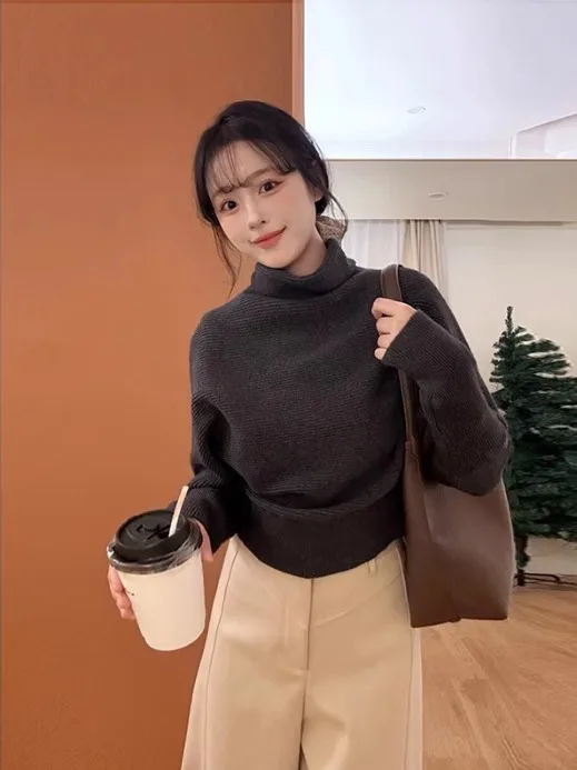 Корейский дизайн, свитер миди с воротником, женский осенне-зимний свитер с затягивающимся талией, внутренний трикотаж, длинный топ све, маленький ence
Корейский дизайн, свитер миди с воротником, женский осенне-зимний свитер с затягивающимся талией, внутренний трикотаж, длинный топ све, маленький ence