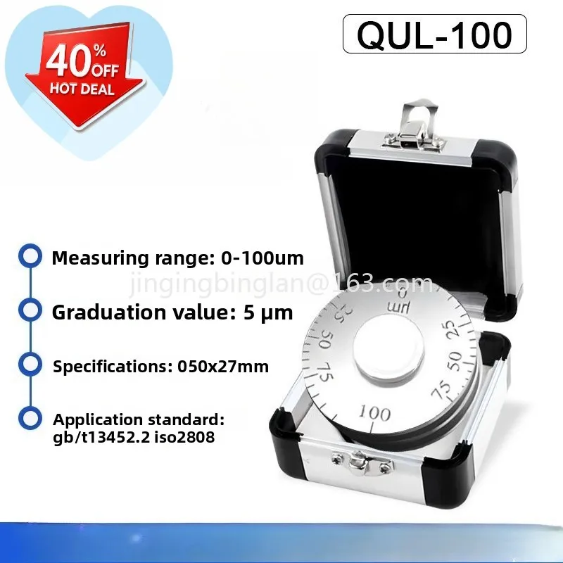 2026 Factory Direct Sales Roller Type Wet Film Thickness Gauge
2026 Factory Direct Sales Roller Type Wet Film Thickness Gauge