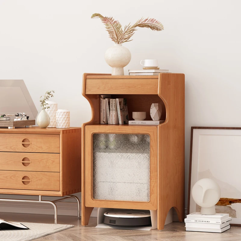 Nordic solid wood sweeping cabinet, living room storage cabinet, sofa small side cabinet, stone Keworth sweeping robot side cabi
Nordic solid wood sweeping cabinet, living room storage cabinet, sofa small side cabinet, stone Keworth sweeping robot side cabi