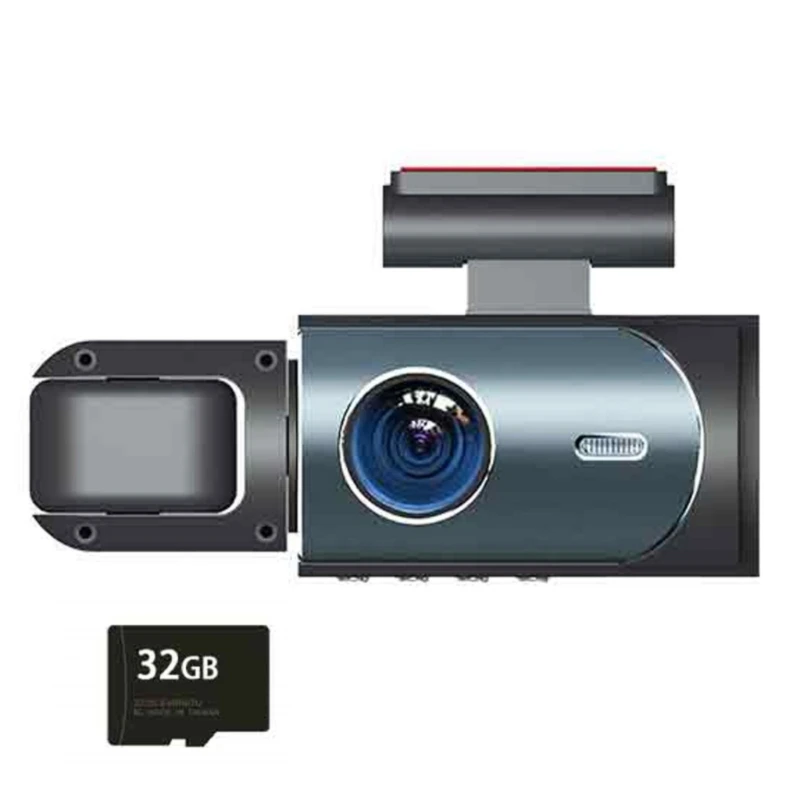 094D Double 720P Dashboard Camera Front & Rear 720P Driving Recorder ABS Camera for Car
094D Double 720P Dashboard Camera Front & Rear 720P Driving Recorder ABS Camera for Car