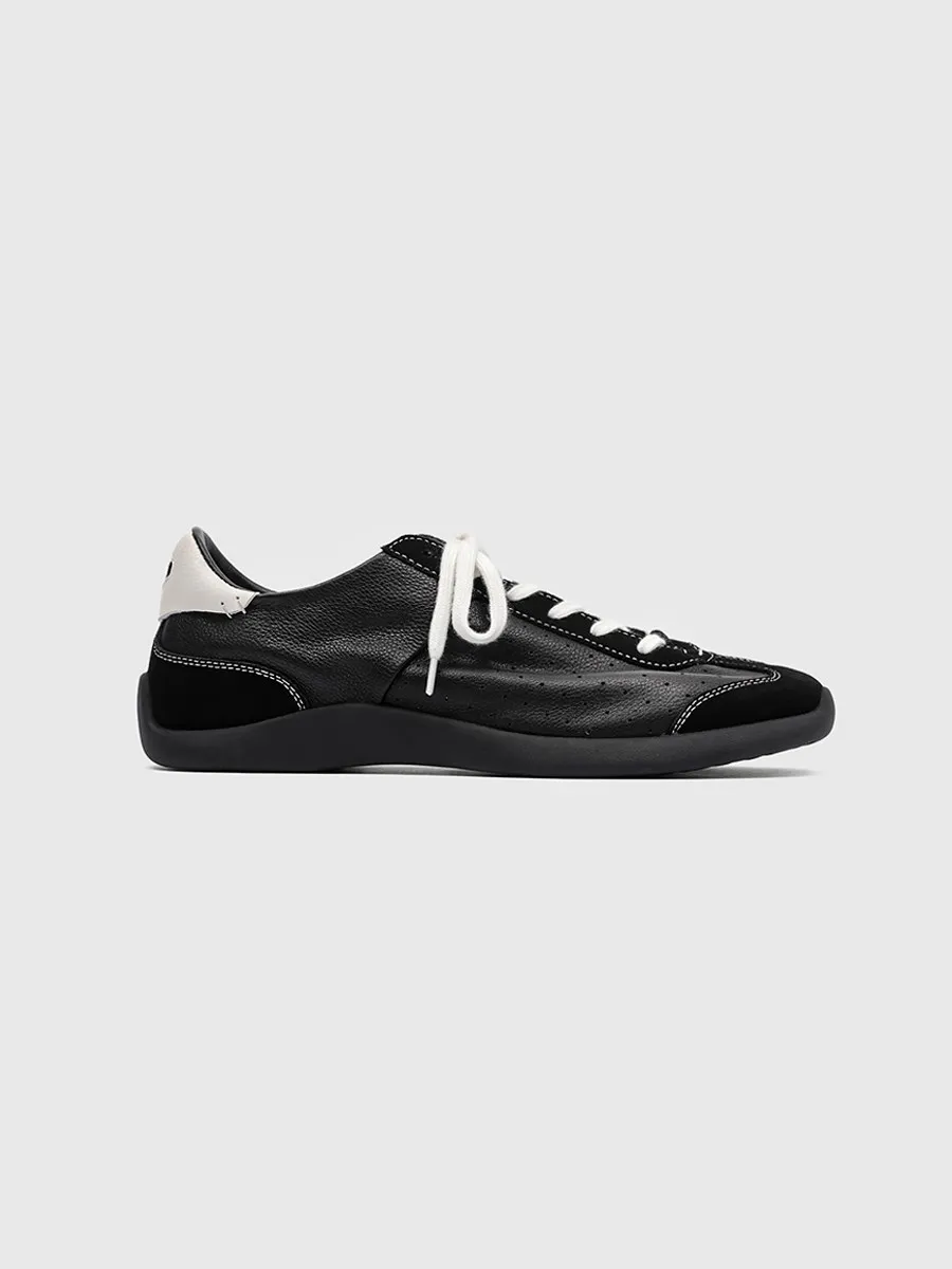 Vintage Cowhide Training Shoes All-match Casual Shoes Pleated Forrest Gump Shoes Breathable Ballet Flats For Men And Women
Vintage Cowhide Training Shoes All-match Casual Shoes Pleated Forrest Gump Shoes Breathable Ballet Flats For Men And Women
