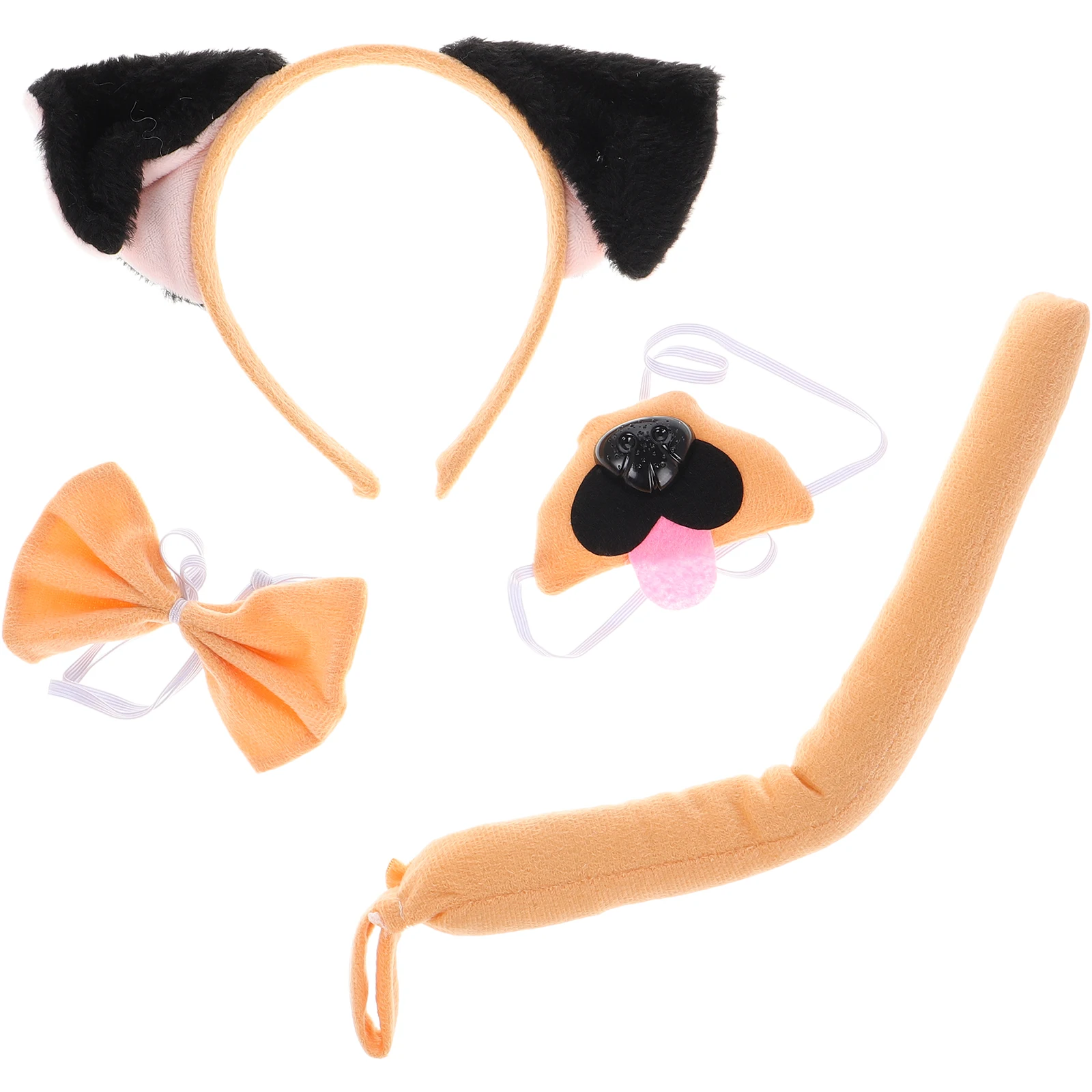 Children Cosplay Costume Set Animal Ears Headband Tail Soft Material Halloween Party Props Accessories Safe Wear
Children Cosplay Costume Set Animal Ears Headband Tail Soft Material Halloween Party Props Accessories Safe Wear