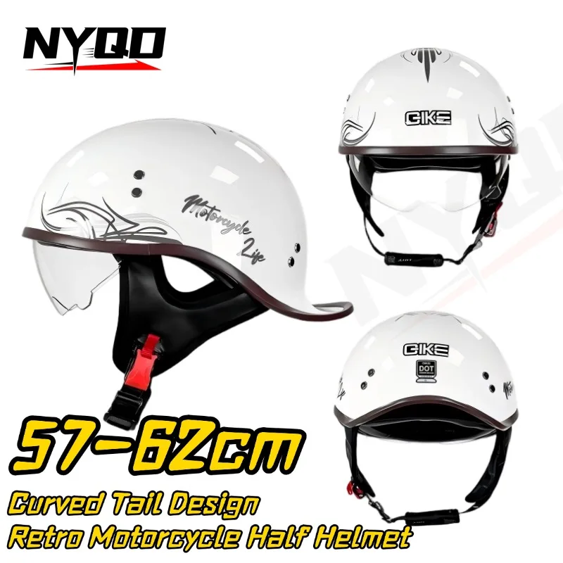 Retro Motorcycle Half Helmet Summer Electric Scooter Vintage Open Face Unisex Casco Moto
Retro Motorcycle Half Helmet Summer Electric Scooter Vintage Open Face Unisex Casco Moto