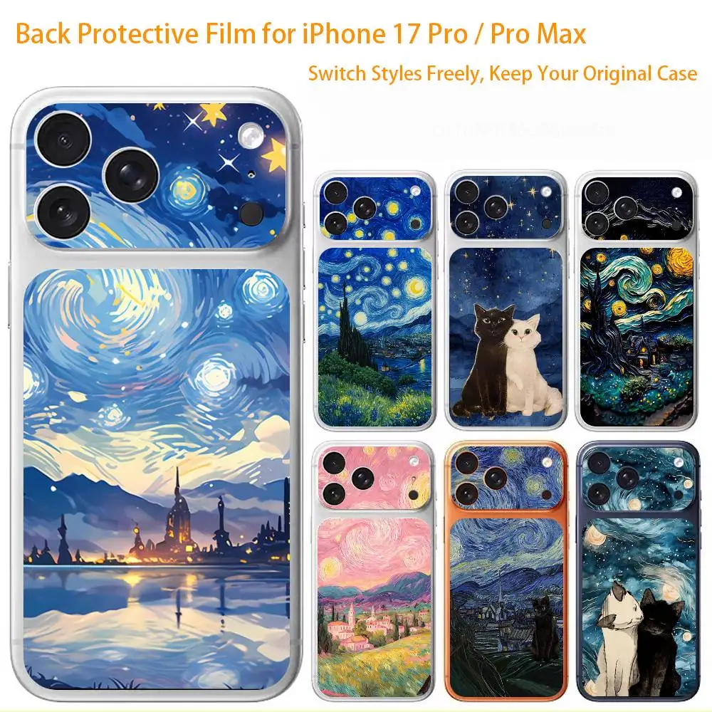 Премиальная наклейка Van Gogh Night Sky для iPhone 17 Pro/Max, защитная пленка для задней панели и камеры (не чехол)
Премиальная наклейка Van Gogh Night Sky для iPhone 17 Pro/Max, защитная пленка для задней панели и камеры (не чехол)