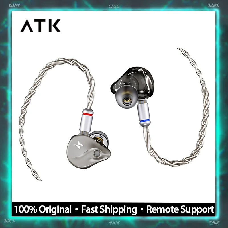 ATK Horizon DSP Gaming In-ear Earphones ATK Hub Visual Tuning OFC Braided Cable Low Latency 384kHz/32bit DSP 10mm Dynamic Driver
ATK Horizon DSP Gaming In-ear Earphones ATK Hub Visual Tuning OFC Braided Cable Low Latency 384kHz/32bit DSP 10mm Dynamic Driver