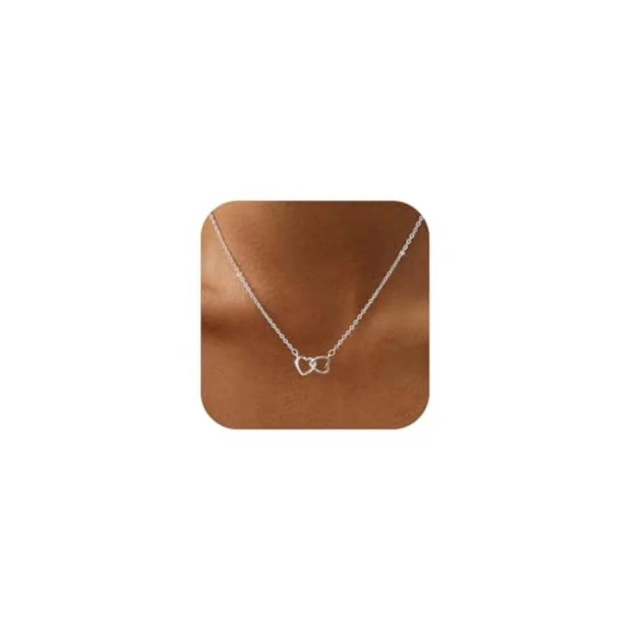 Heart Necklace for Women Dainty 14K Gold/Silver Plated Love Charm Pendant Choker Adjustable Chain Meaningful Cute Jewelry Gift
Heart Necklace for Women Dainty 14K Gold/Silver Plated Love Charm Pendant Choker Adjustable Chain Meaningful Cute Jewelry Gift