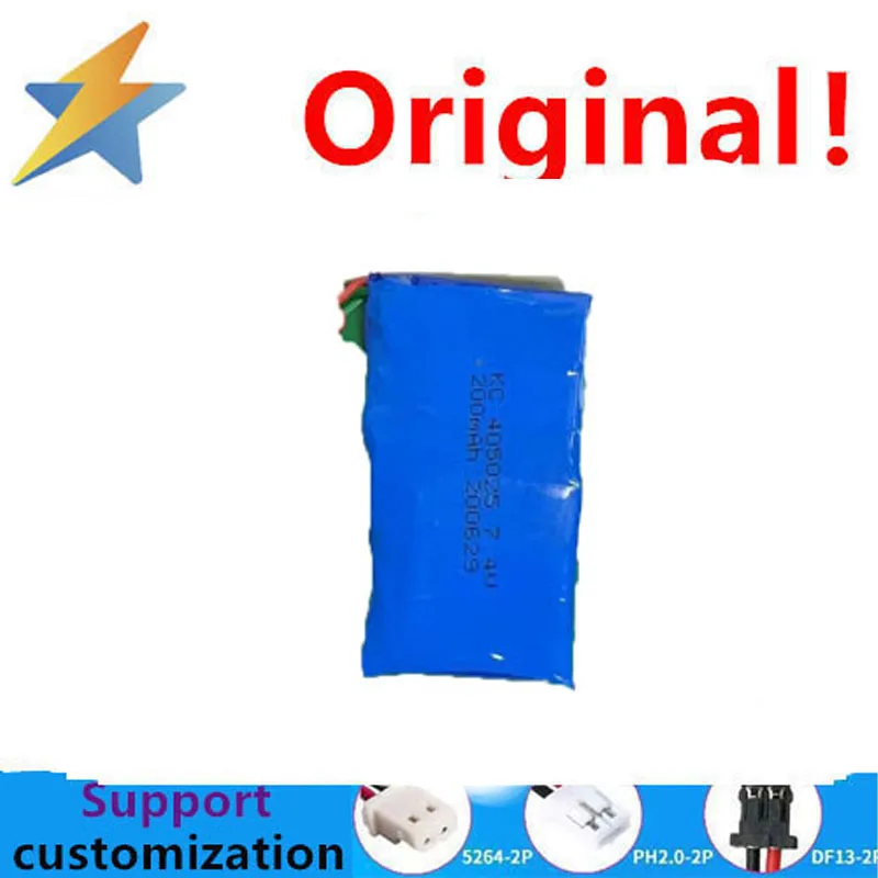 Full capacity power lithium battery polymer lithium 200MAH-7.4V mobile power storage battery pack tablet 402550
Full capacity power lithium battery polymer lithium 200MAH-7.4V mobile power storage battery pack tablet 402550