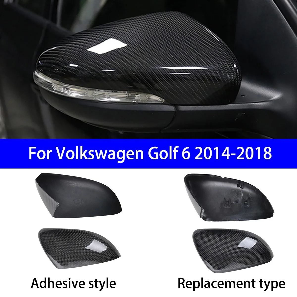 Suitable for 2014-2018 Volkswagen Golf 6 Carbon Fiber Adhesive/replacement Rearview Mirror Housing
Suitable for 2014-2018 Volkswagen Golf 6 Carbon Fiber Adhesive/replacement Rearview Mirror Housing