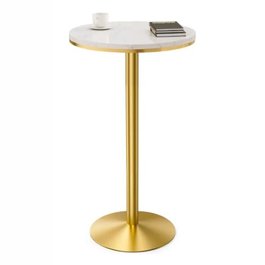 Gold High Top Marble Pub Table - 22" W, Modern Style Cocktail Table for Parties, Living Room, Kitchen, Dining Room High: 105cm/
Gold High Top Marble Pub Table - 22" W, Modern Style Cocktail Table for Parties, Living Room, Kitchen, Dining Room High: 105cm/