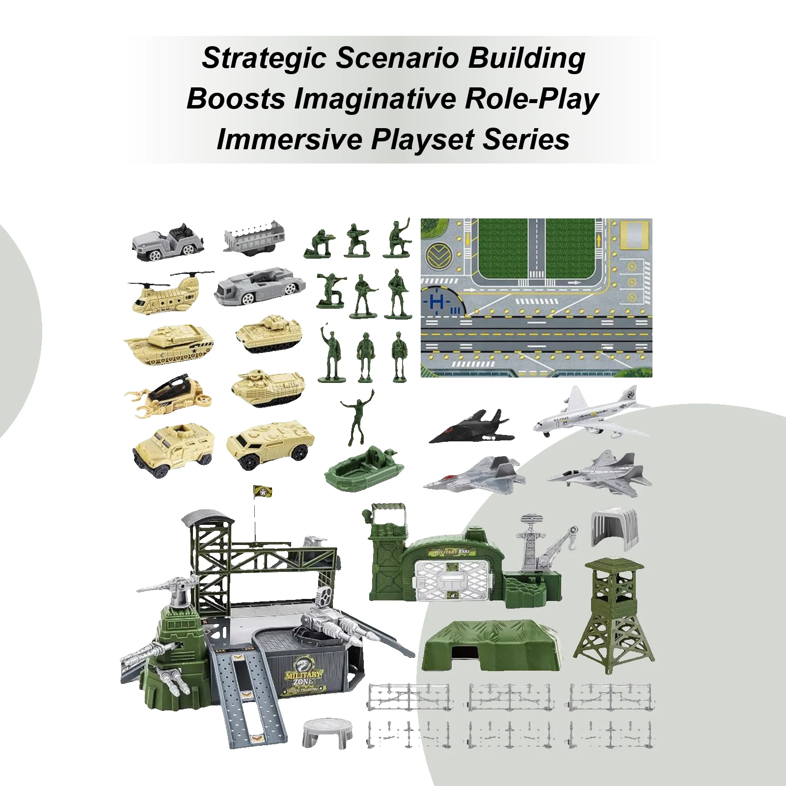 Play Figure Vehicles Educational Game Aircraft Toy Soldiers Action Figures for Collectible Battle Construction Adventure Kids
Play Figure Vehicles Educational Game Aircraft Toy Soldiers Action Figures for Collectible Battle Construction Adventure Kids