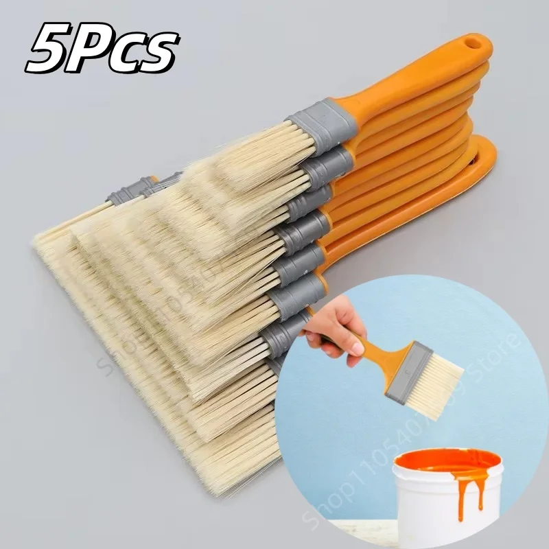 5pcs Plastic Paint Brush 1-5 Inch Artist Paint Brushes Soft Bristle Home Improvement Wall Paint Tool Barbecue Baking Brush
5pcs Plastic Paint Brush 1-5 Inch Artist Paint Brushes Soft Bristle Home Improvement Wall Paint Tool Barbecue Baking Brush