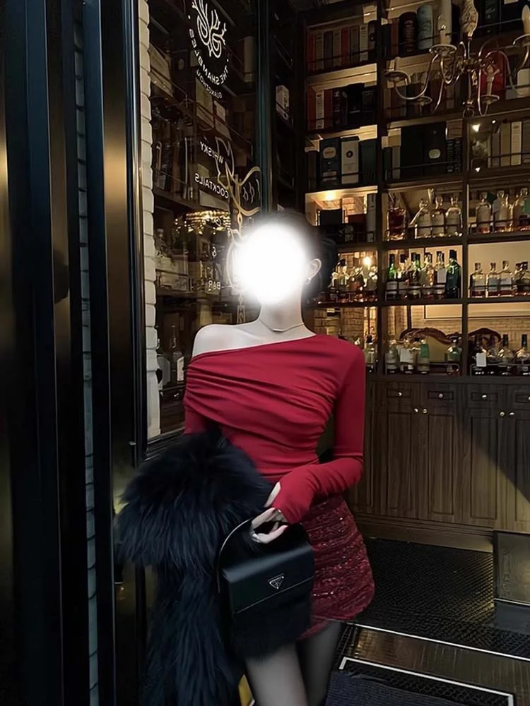 Ретро-юбка А-силуэта с красными блестками, женская, облегающая, с высокой талией, короткая, сексуальная, с полосатым узором, фасона ф-лэнгт.
Ретро-юбка А-силуэта с красными блестками, женская, облегающая, с высокой талией, короткая, сексуальная, с полосатым узором, фасона ф-лэнгт.