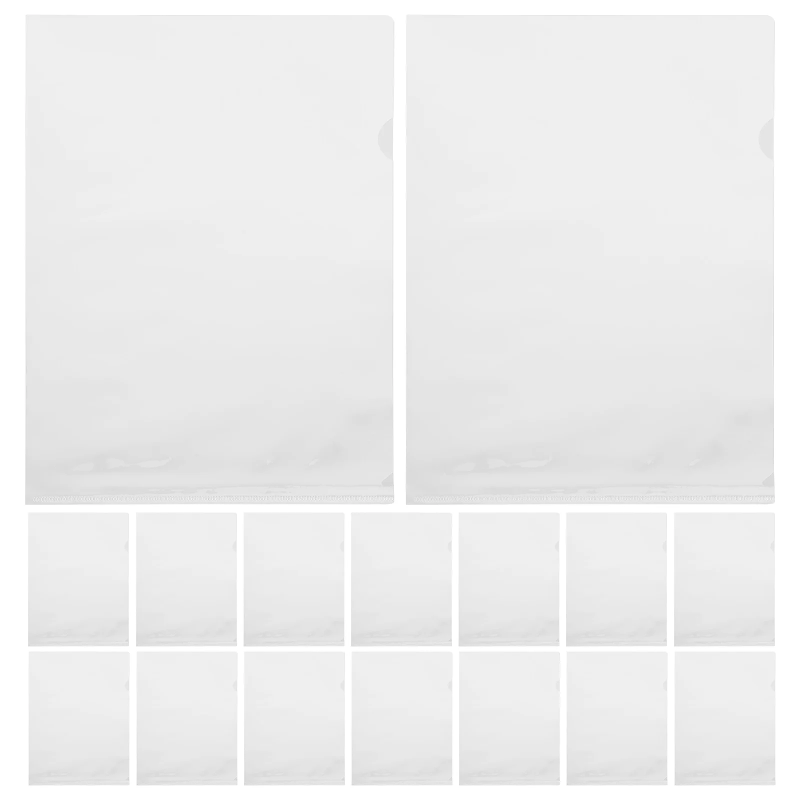 20pcs Clear Document Folder Protection Sleeves A4 Paper Storage Organizer Transparent File Holders Page Protectors Durability
20pcs Clear Document Folder Protection Sleeves A4 Paper Storage Organizer Transparent File Holders Page Protectors Durability