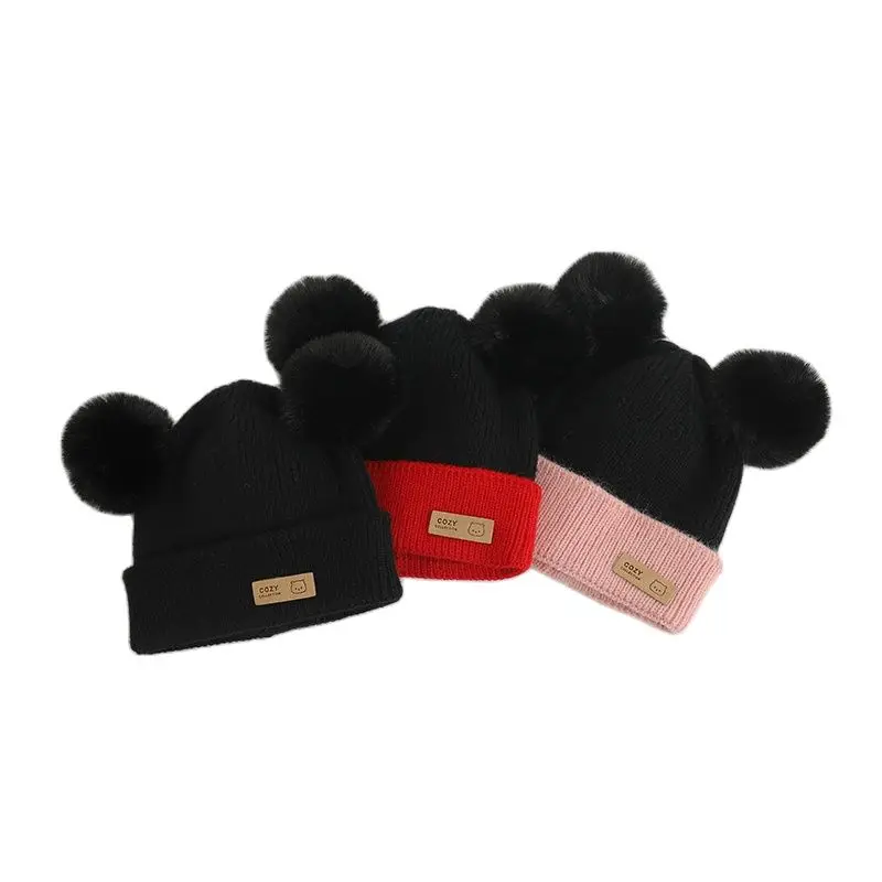 Winter Baby Wool Hats For Kids Soft Pompom Warm Knitted Hat Cartoon Bonnet Outdoor Infant Toddler Beanie Cap 0-3 Years
Winter Baby Wool Hats For Kids Soft Pompom Warm Knitted Hat Cartoon Bonnet Outdoor Infant Toddler Beanie Cap 0-3 Years