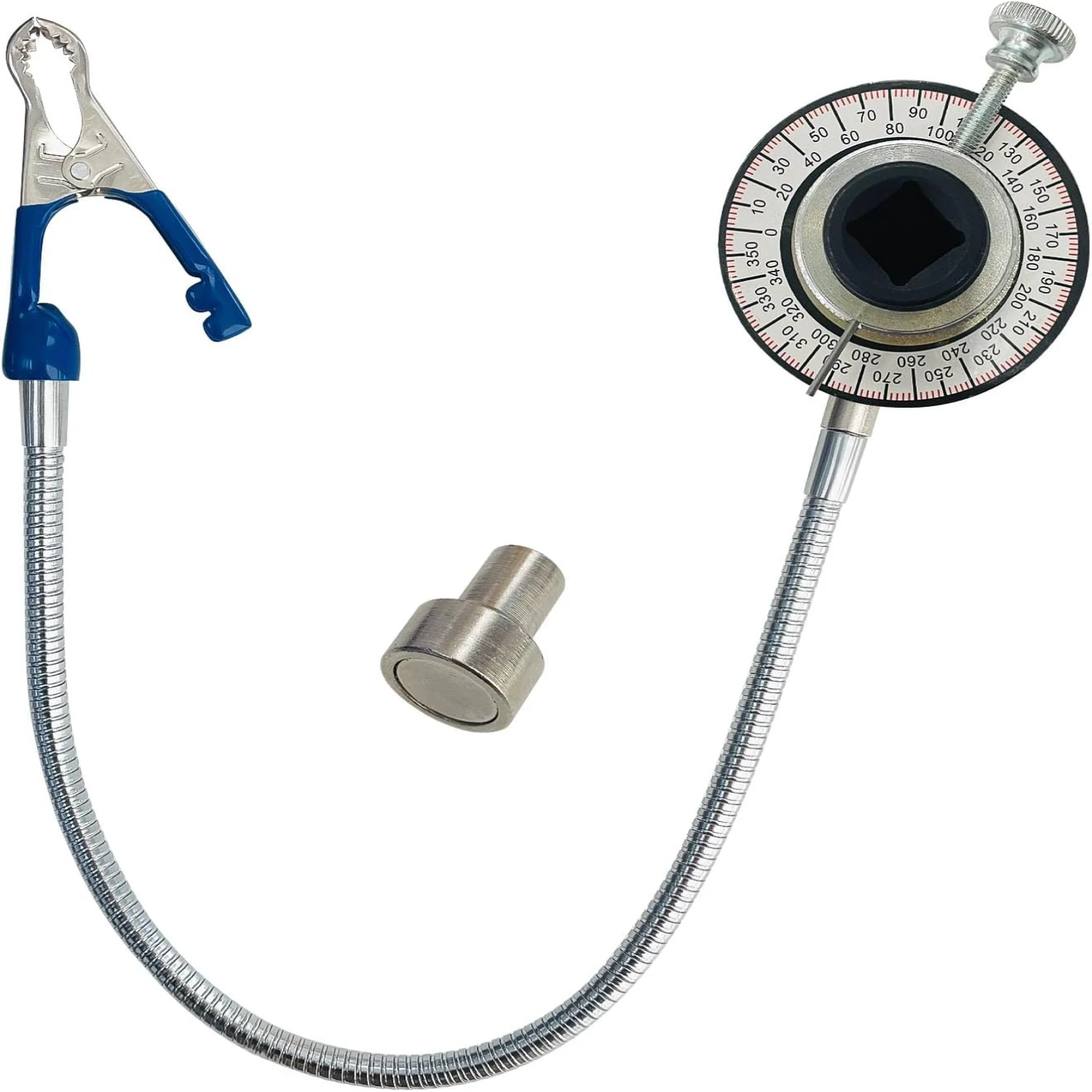 Convenient, accurate, and flexible high-quality professional grade 1/2" drive flex head angle meter wrench for ultimate precisio
Convenient, accurate, and flexible high-quality professional grade 1/2" drive flex head angle meter wrench for ultimate precisio