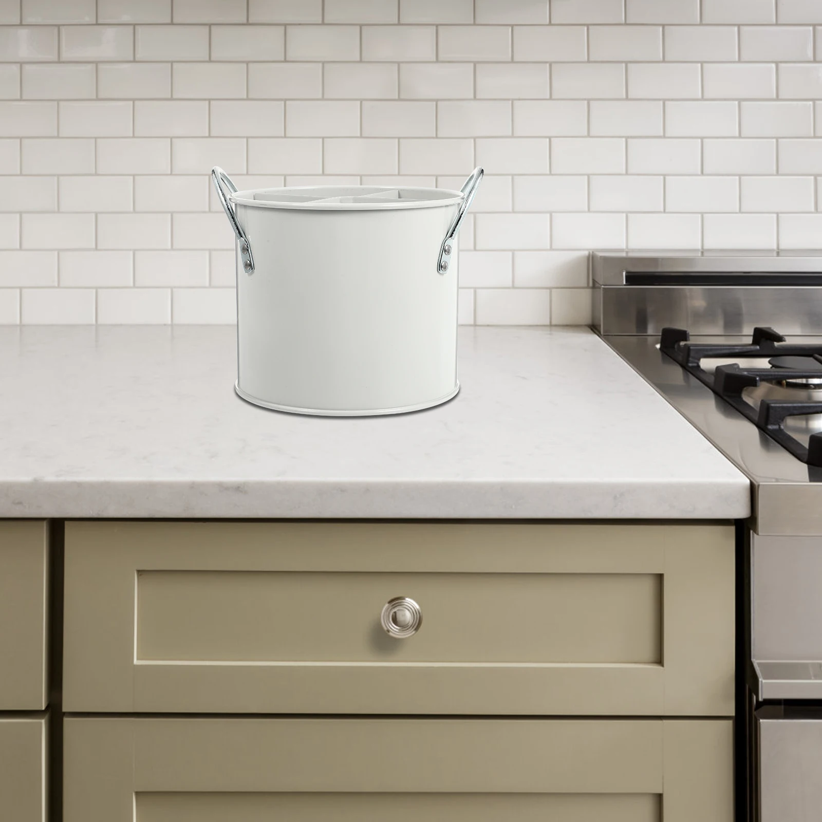 1Pcs Cutlery Storage Storage Bin Iron Material Multifunctional Tableware Cylinder Chopstick Organizer Pot Brush
1Pcs Cutlery Storage Storage Bin Iron Material Multifunctional Tableware Cylinder Chopstick Organizer Pot Brush